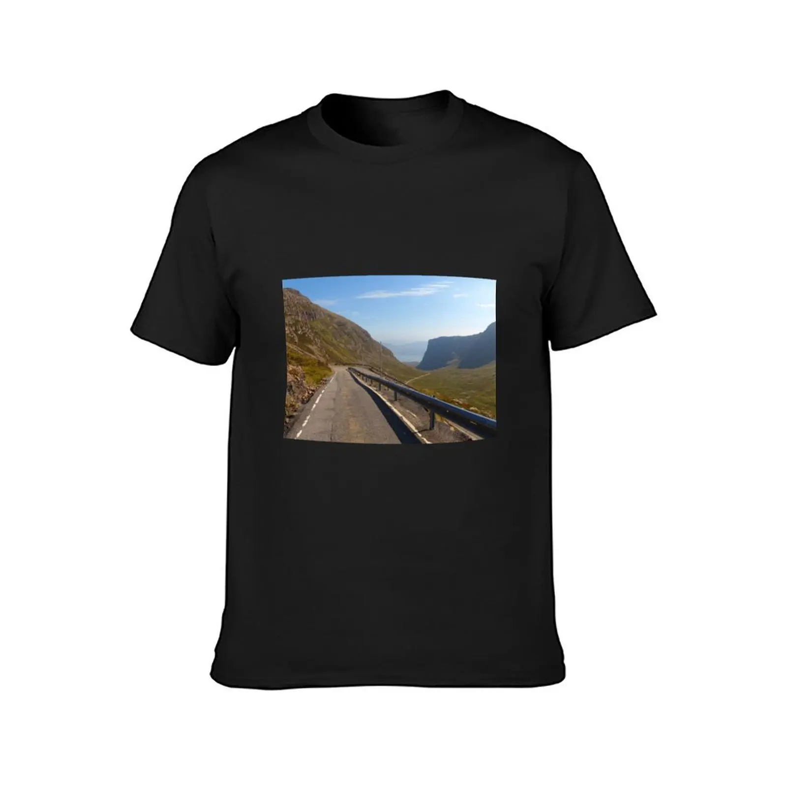 Bealach na Ba (The Pass of the Cattle) T-Shirt summer tops tees vintage clothes mens plain t shirts