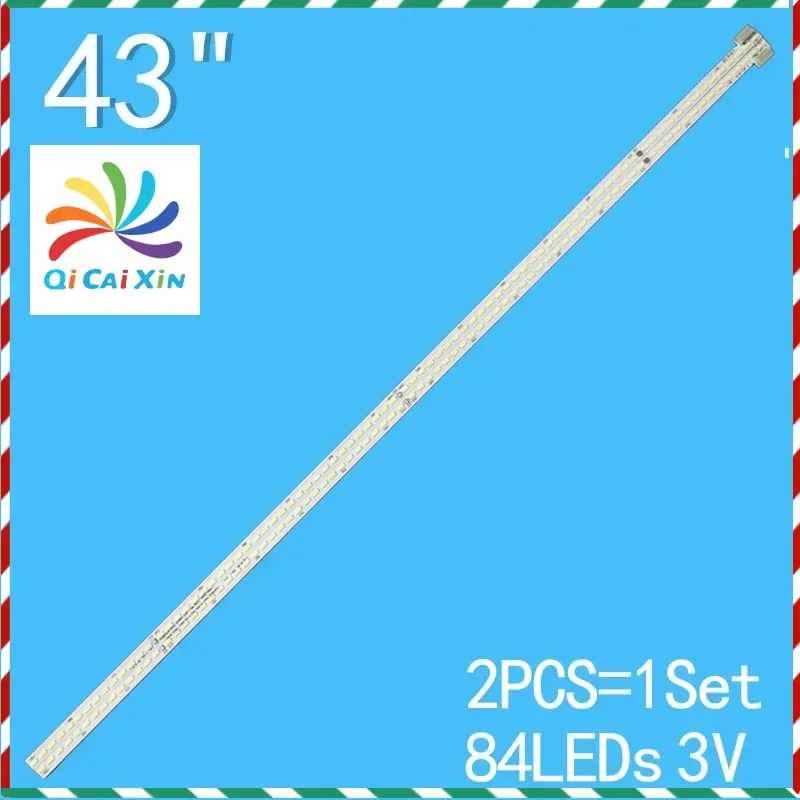 Strip lampu latar LED 469mm untuk lampu 84 light 43 inci 4014PKG 84EA R-TYPE REV0.2 160222