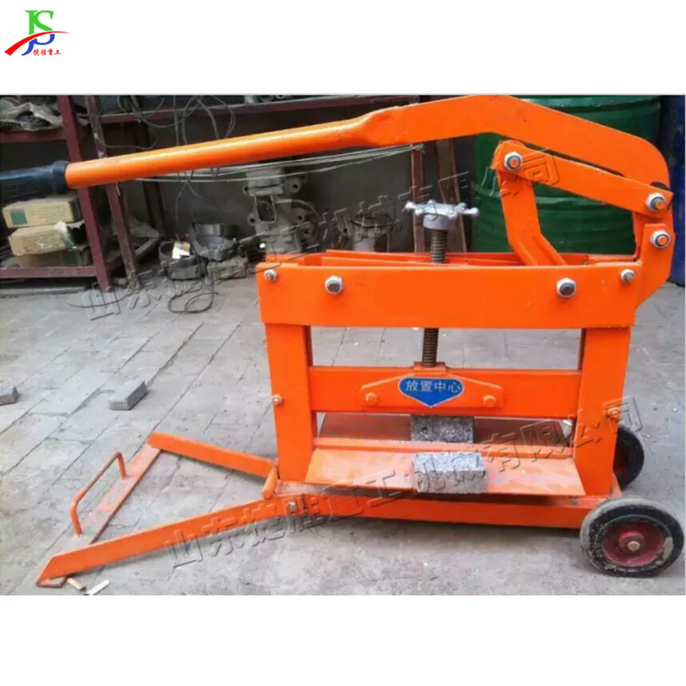 

Ручной станок для резки кирпича для домашнего украшения, станок для резки дорожного кирпича, небольшой станок для резки кирпича