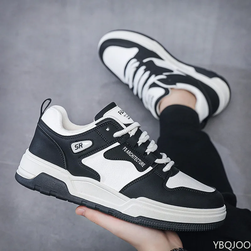 Casual comfortable thick soled shoes lightweight men's breathable non slip flats fashionable versatile spring new men's shoes