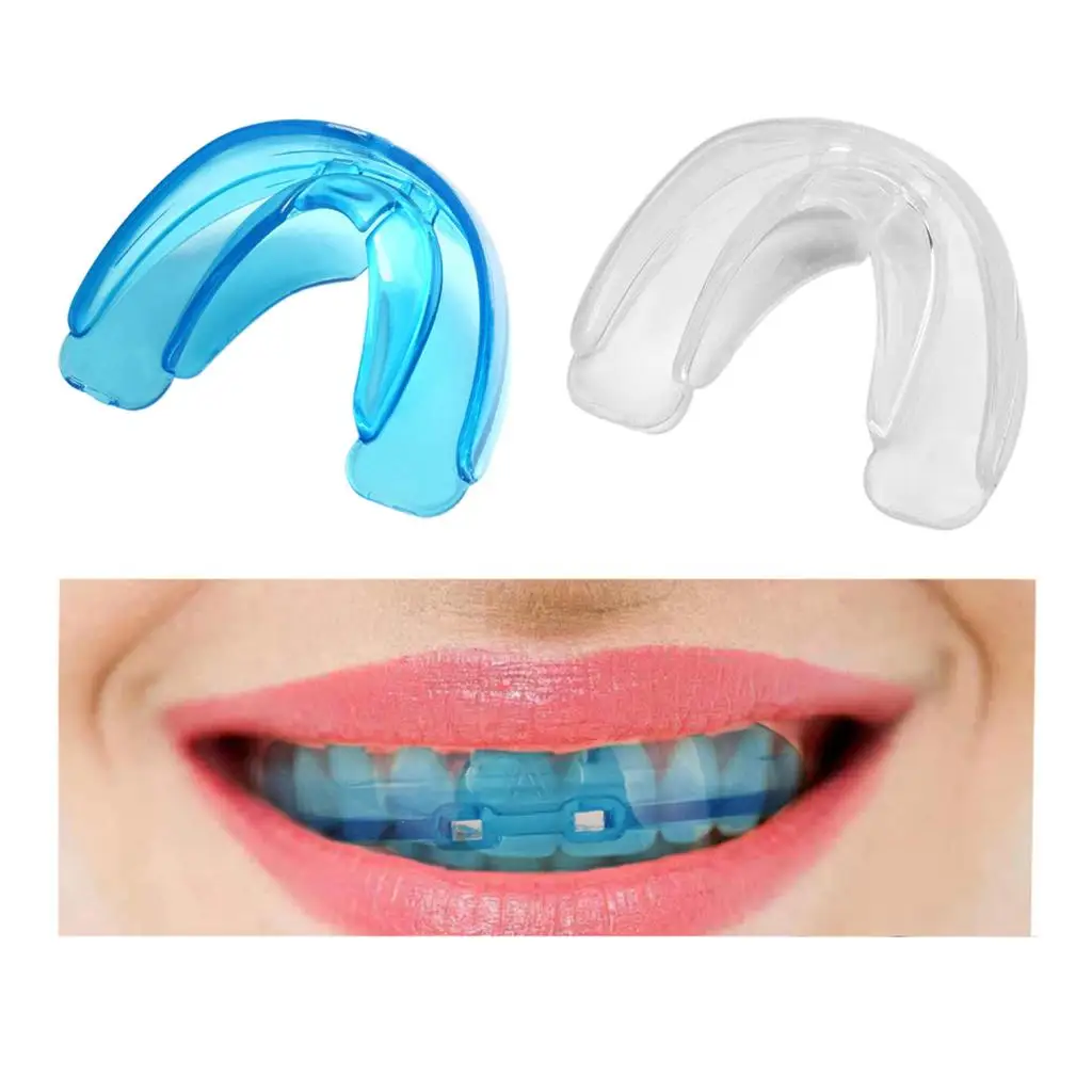 Silica Gel Tooth Appliance Trainer Alignment Brace Mouthguard Retainer for Adult Care