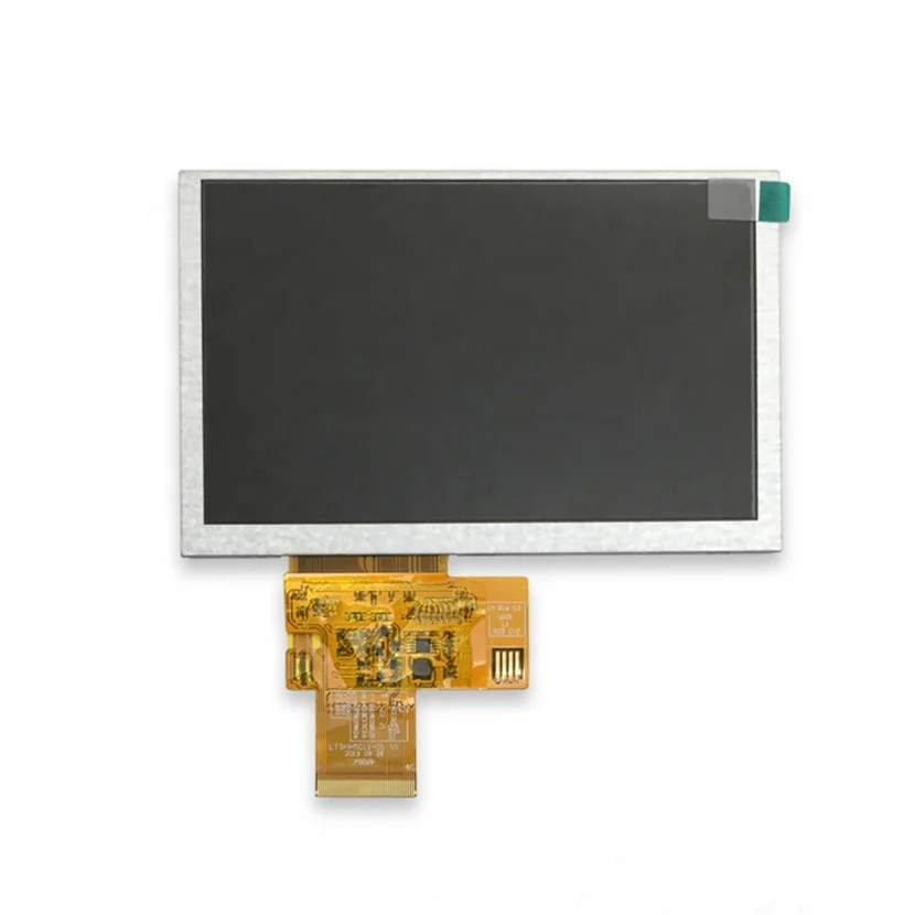 Hot-selling 800x480 5.0-inch TFT LCD Screen 12-point TN Panel Anti-glare Industrial Application