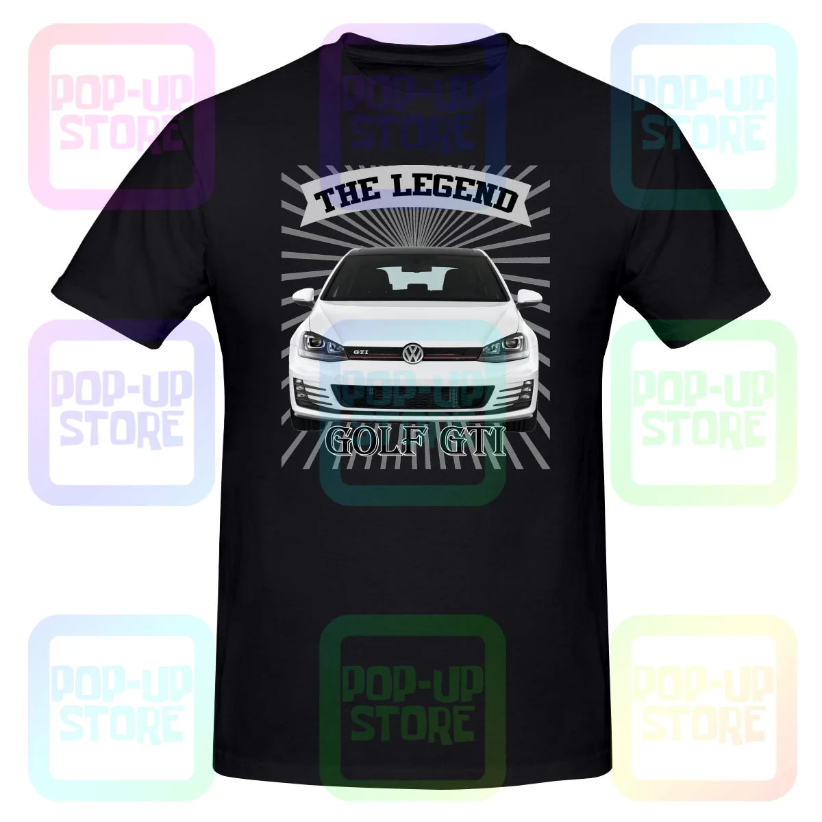 Autotee Fan Golf Mk7 Gti The Legend Fine Art Shirt T-shirt Tee Best Print Harajuku High Quality