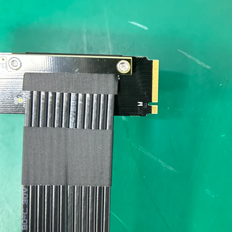 M.2 nvme zu pci-e x4 x8 verlängerung kabel pcie 4,0x4 64g/bps gen4 adapter kabel für m2 nvme ssd riser kabel – Detail 8