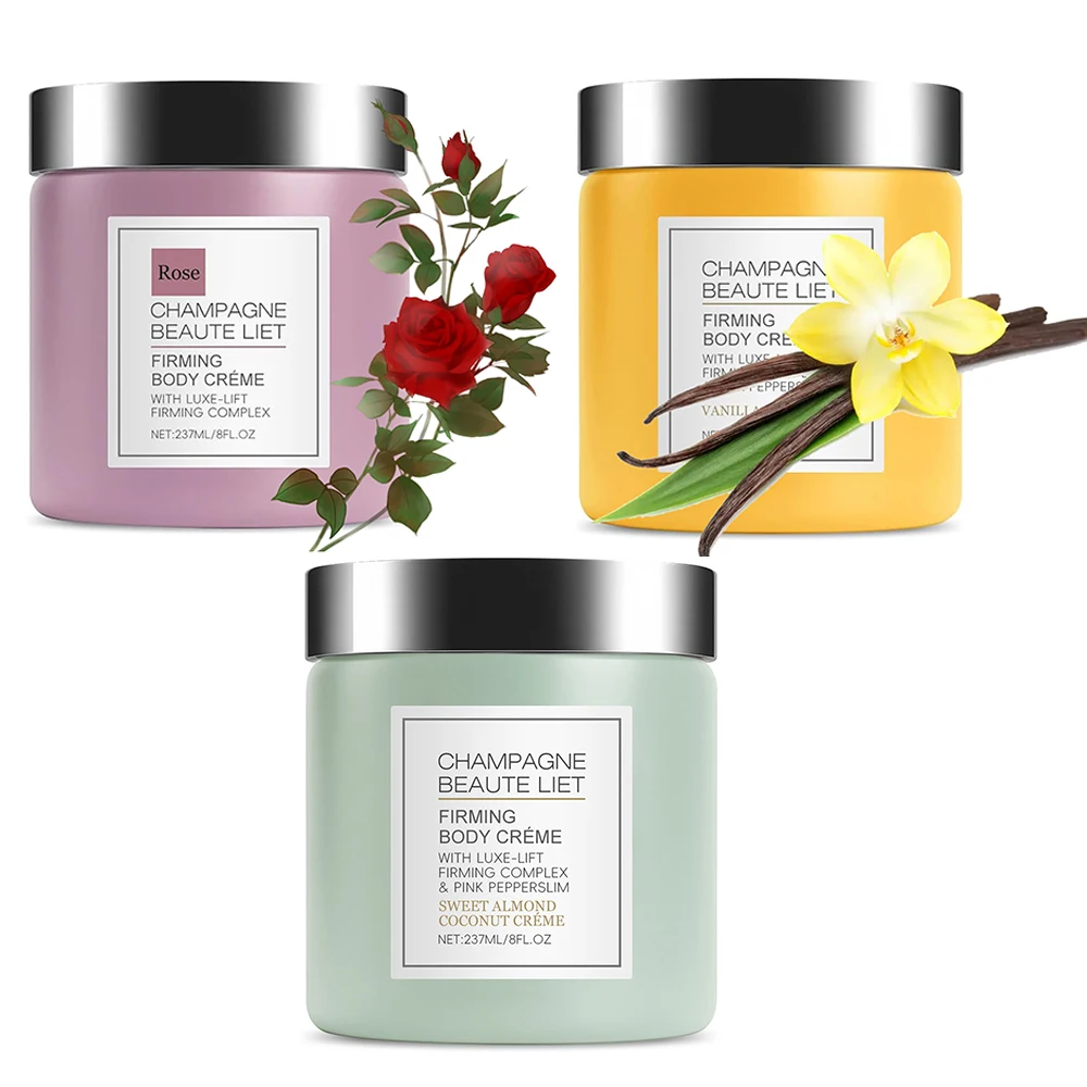 Firming Body Cream with Firming 237ml Complex Skin Moisturizer Tightening Hydrates Dry Skin on Arms & Legs Fights Crepey Skin