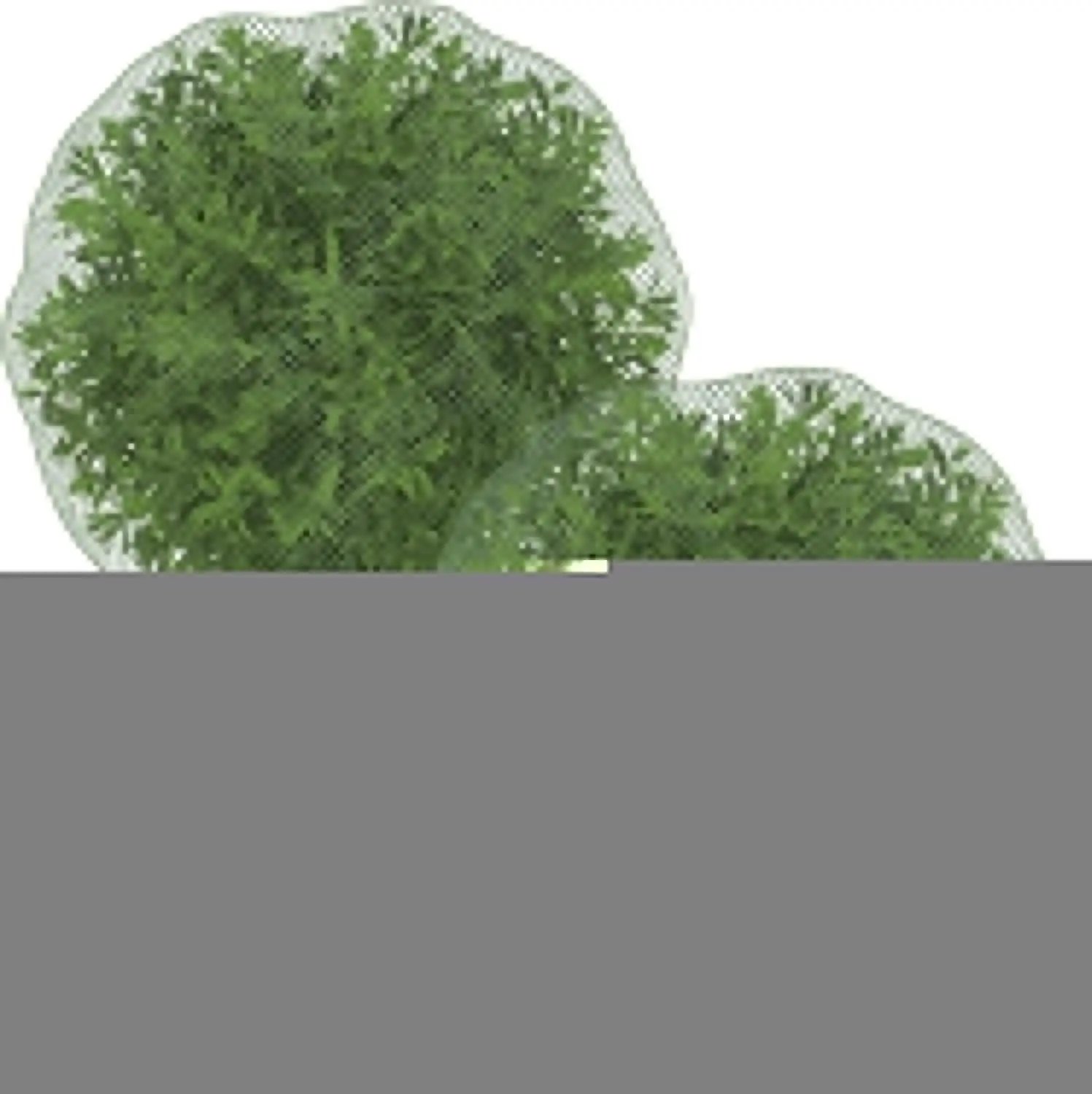 

Сетка от оленей для кустарников - 7,8 x 7,8 футов, многоразовая сетка для защиты растений в саду.