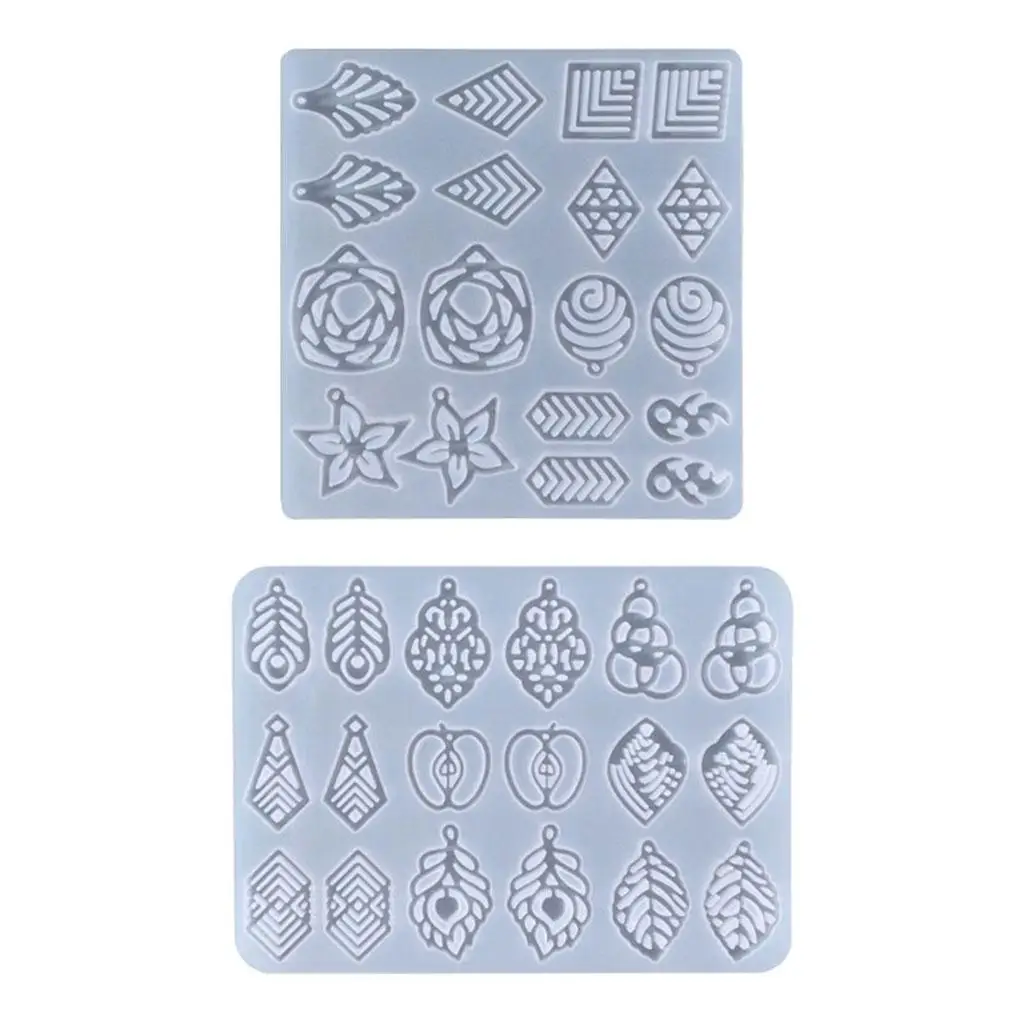 Silicone Resin Mould Casting DIY Jewelry Earring Earring Making