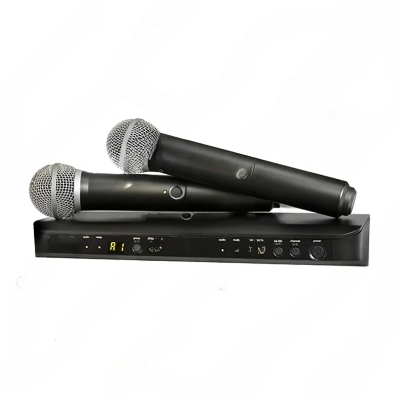 Channel Dual Handheld Wireless  Microphone