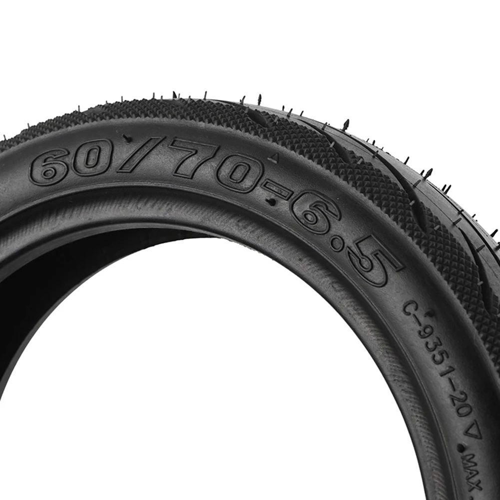 1pc 60/70-6.5 Rubber Scooter Tubeless Tyre 10inch Electric Bike Tyre Tubeless Tires For Ninebot Max G30 E-bike Cycling Parts