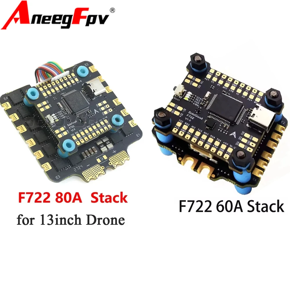 

SoloGood F722 60A Stack / 6S F722 80A Stack / 8S F722 80A Stack/ F405 55A Stack / F405 60A Stack / 6S F405 80A Stack