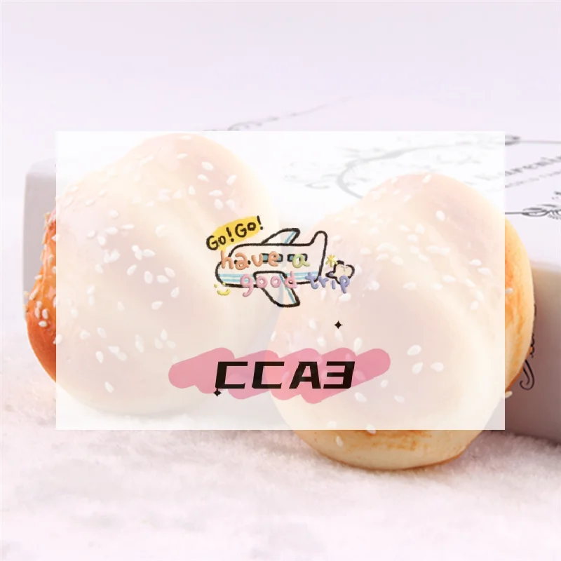 جديد 8 سنتيمتر Kawaii الكعك نخب الخبز الكرتون لينة الاطفال لعبة الهاتف المحمول الأشرطة #1