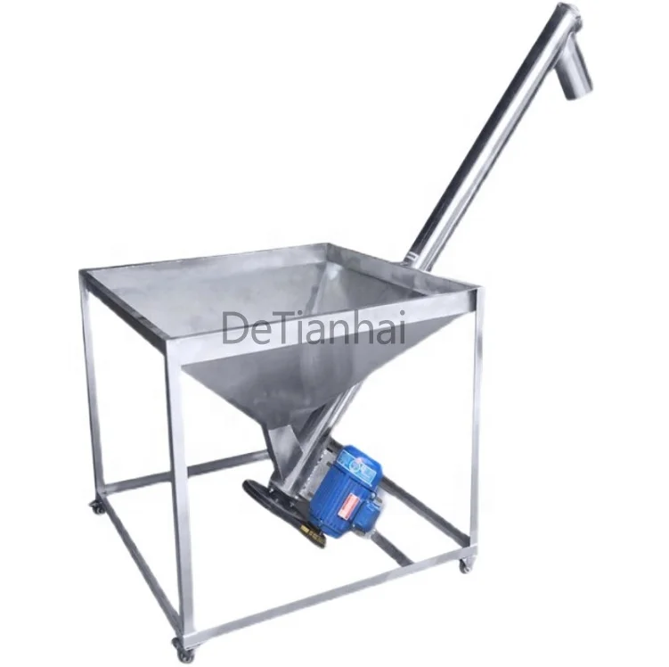 

Factory Direct Sale Automatic Pellet Screw Feeding Conveyor With Hopper