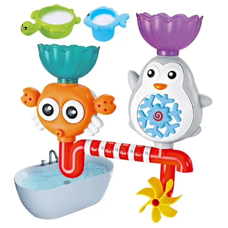 

Bath Toys Suction Toys Pipes Tubes Science Themed Wall Suction Toy Preschool Kids Water Play Floating Bathtub Toys Educational