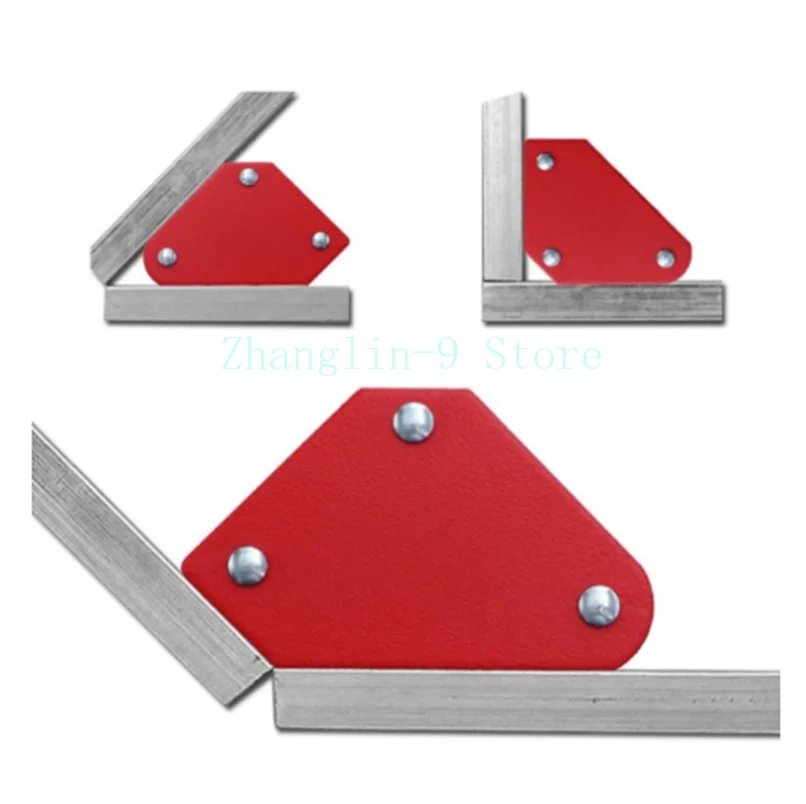 

Weld Holder 45-135 Degrees Magnetic Welding Angle Holder Triangle Positioner Fixing Tool Dowel Soldering Ruler