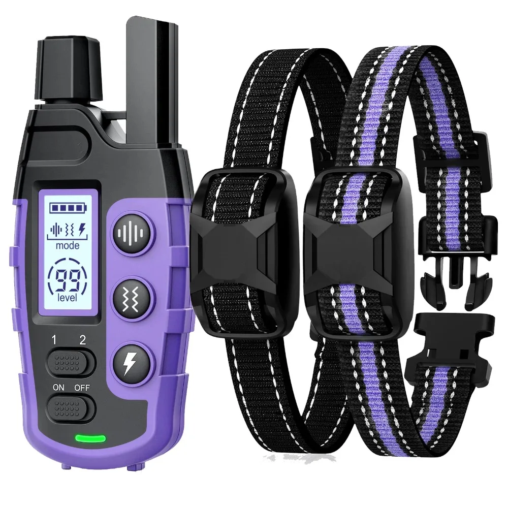 3300Ft Electric Dog Training Collar Remote Control Waterproof Pet Behavior 5-120lbs Puppy Shock Vibration Beep Ошейник Для Собак