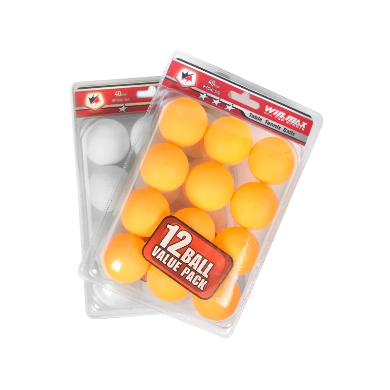 Winmax Table Tennis Balls 12 in A Set 3 Stars Celluloid Material 40mm Diameter Professional Ping Pong Balls