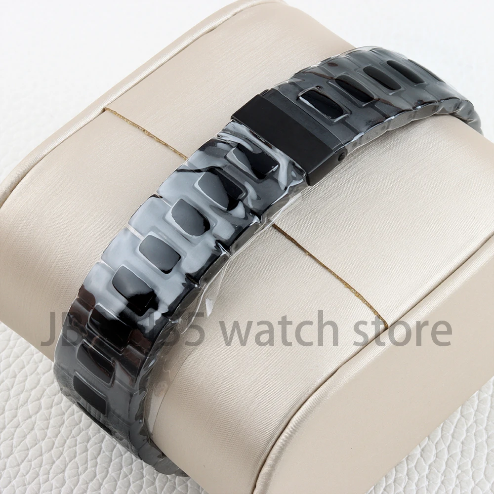 Black/Rose Gold 40mm Nh35 Watch Case Stainless Steel For Nautilus Nh35 Nh36 Nh38 Auto Movement 29.8mm Dial Watch Accessories