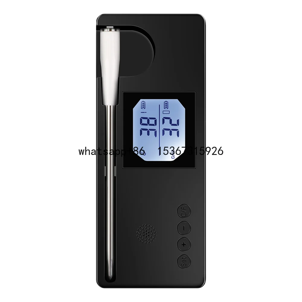 

SMART WIRELESS MEAT THERMOMETER NEW REMOTE MONITORING ROAST MEAT THERMOMETER for OVEN GRILL BBQ WITH OEM ODM SUPPORT