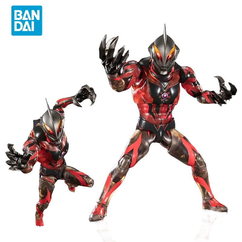 

Spot Direct Delivery Bandai Original Ultraman Anime Model SHF ULTRAMAN BELIAL Clear Color Ver. Action Figure PB Toys For Kids