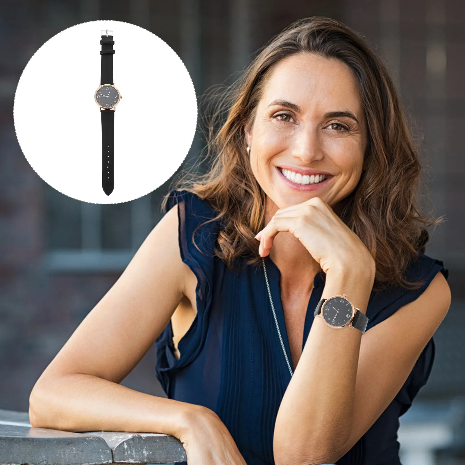 

1 шт. Женские цифровые наручные часы с простым регулируемым ремешком, повседневные модные часы для женщин, часы для студенток