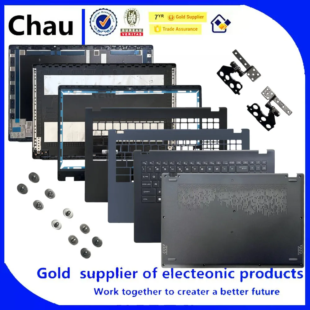 

New For Chau Modern 15 B12M MS-15H1 H2 15H4 Laptop LCD Back Cover/Laptop Upper Case Palmrest Cover/Bottom Base Cover/Hinge