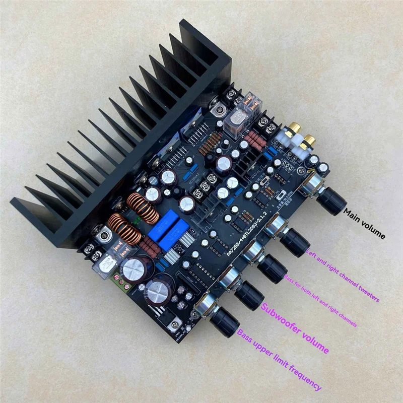 B27B BTL Output TDA7294/3 TDA7293/4 2.1 Channel HIFI Power Amplifier Board Digital Amplifier Subwoofer