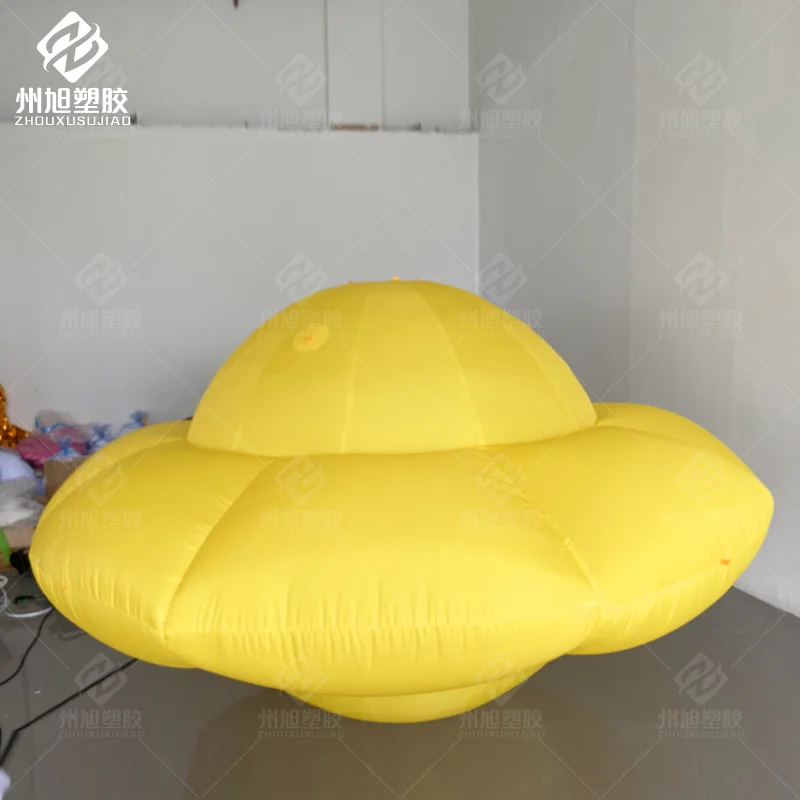 Customized inflatable spaceship UFO model Oxford cloth material with blower advertising exhibition inflatable decoration