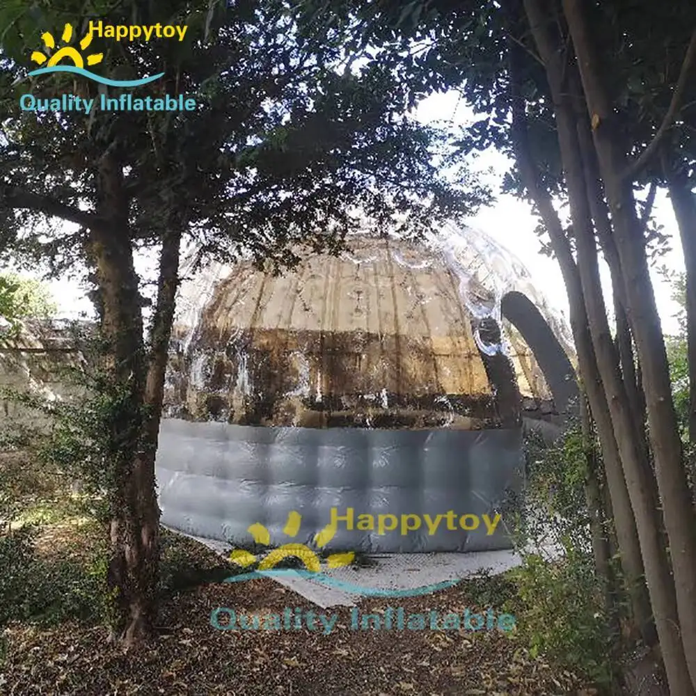 Barraca inflável transparente da cobertura da abóbada do spa da banheira de hidromassagem da bolha do uso exterior