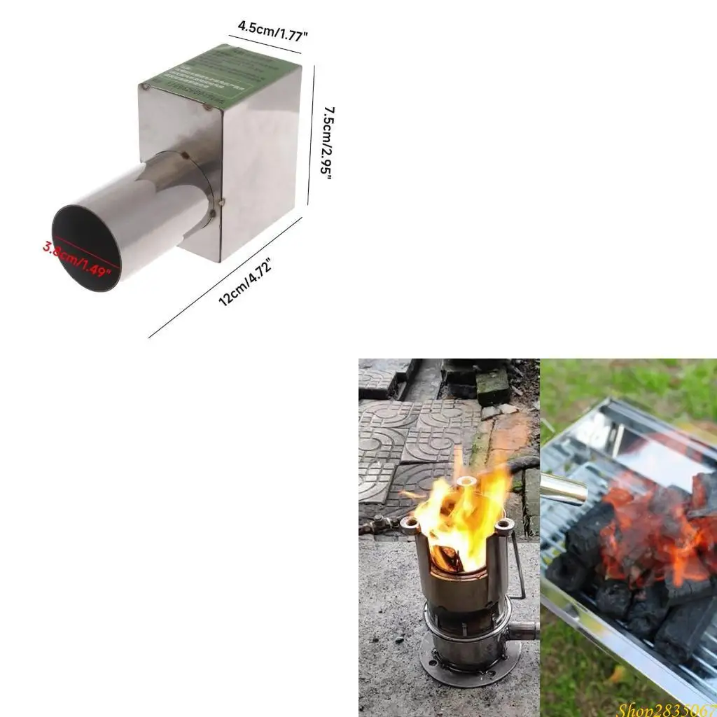 

Высокопроизводительный сверхтихий охлаждающий вентилятор 12x3,8 см с питанием от USB Вентилятор для барбекю 831F