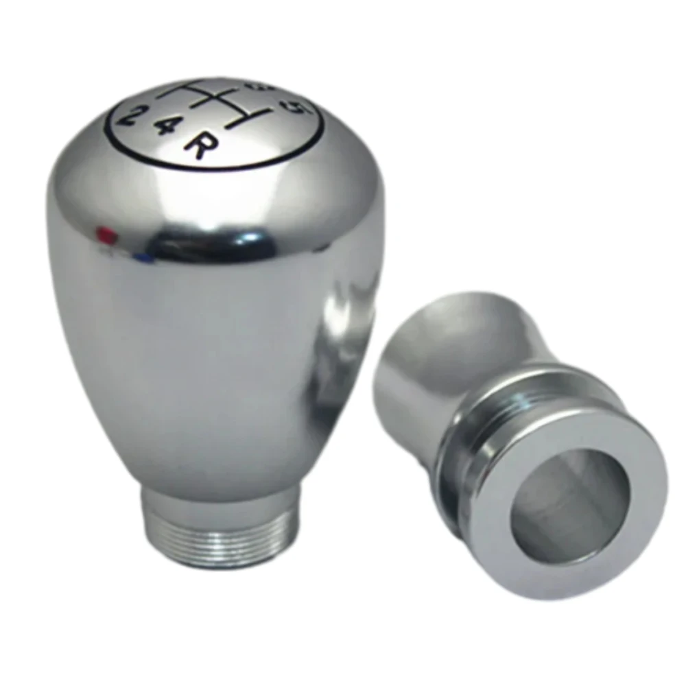 Universal 5-speed manual universal gear shift head aluminum alloy gear to refit the car with gear shift head