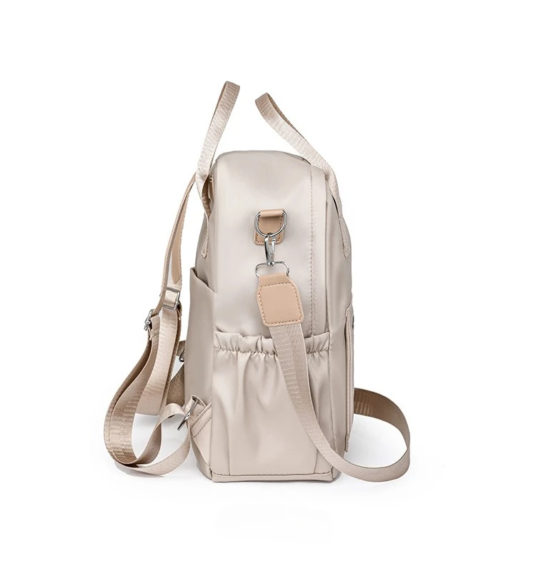 2025 New Nylon Backpack Women Men Large Capacity Lightweight Travel School Backpack Casual Commuter Bag Trendy Unisex Backpacks