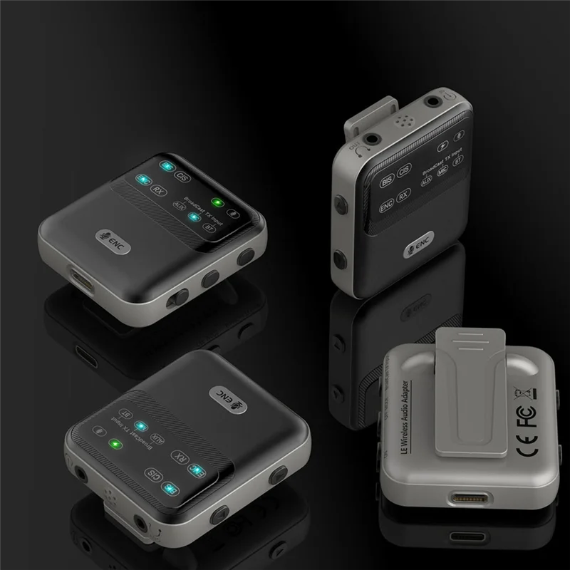 

-FDDT Bluetooth 5.4 Audio Receiver ENC Wireless Broadcast Adapter With Multiple Audio System For Church Tour Guide