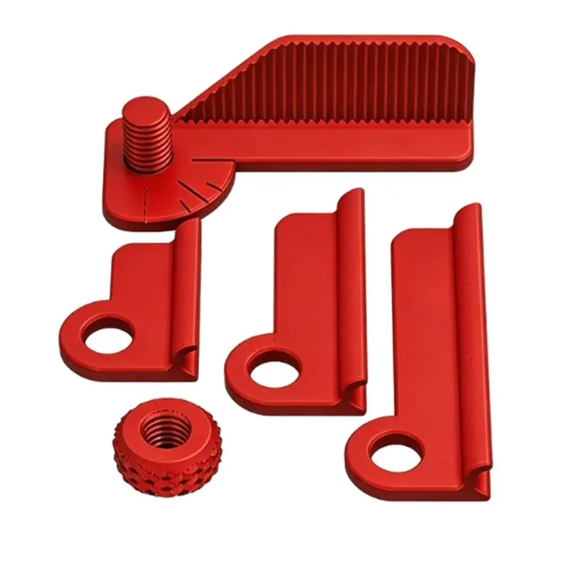 

AT82-Drill Guide 5-Angle Adjustable Drilling Guide Rail 0 ° 30 ° 45 ° 60 ° 90 ° Positioning For Short/Long Drill Bits