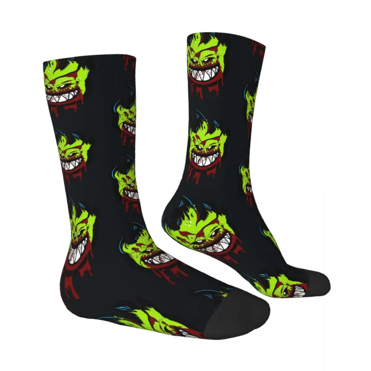 Hip Hop Retro Drak Blood Crazy Men's Socks Spitfire Cool Skate Unisex Street Style Seamless Printed Novelty Happy Crew Sock Boys