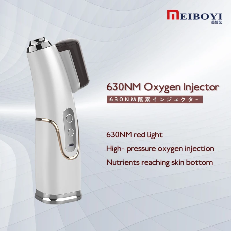 Hight Quality Convenient Oxygen Injector Spray Gun Oxygen Jet Facial Machine Oxygen Injection Instrument For Home Use