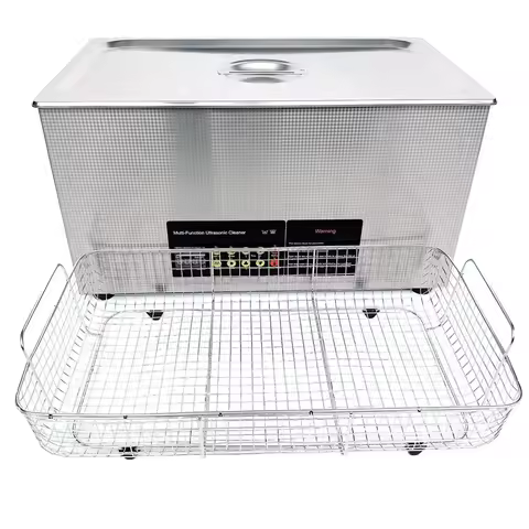 30L Digital Ultrasonic Cleaner 40khz Heated Jewelry Glasses PCB Engine Metal Lab Ultrasound Sonic Clean Bath