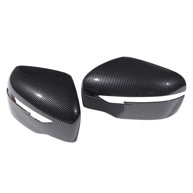 For Nissan juke 2015 2016 2017 2018 matte black side door mirror protective cover decorative sticker car styling accessories view 5