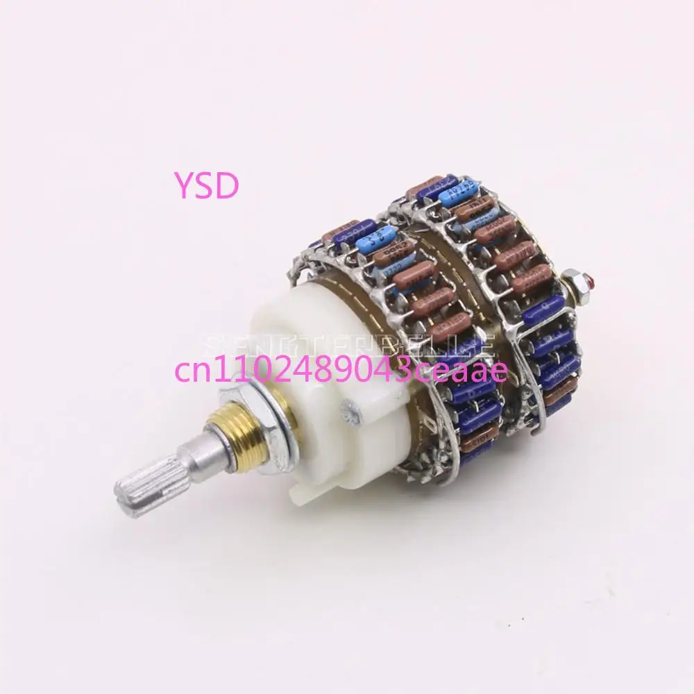 4 × 24 Steps Ladder Type Volume Control Potentiometer 10K 50K 100K 250K Two-channel DALE Resistor Volume Control