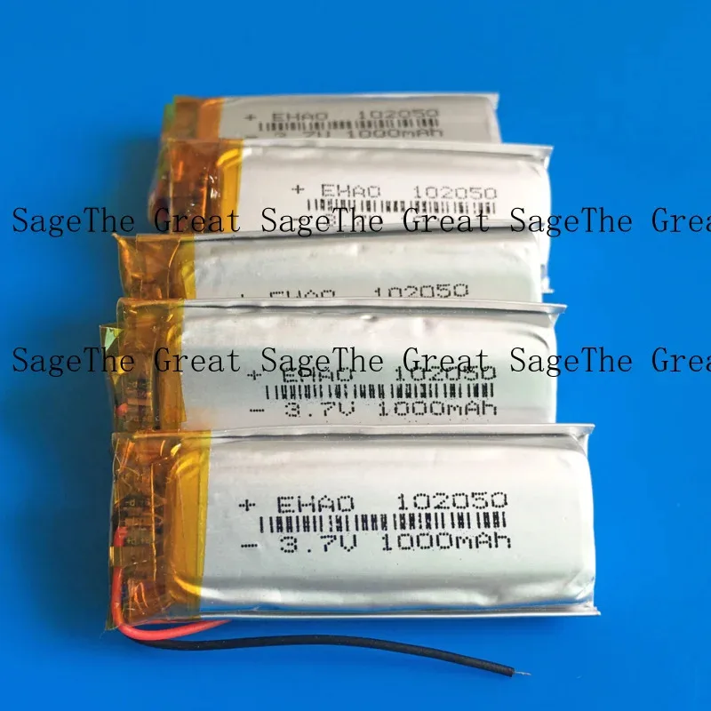 5 Pcs 3.7V 1000Mah … - image