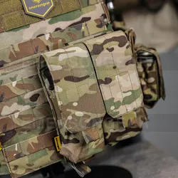 Emersongear For LBT Style M4 Double Magazine Pouch 556 MOLLE Combat Mag Bag Outdoor Holder Airsoft Hunting Trekking Nylon