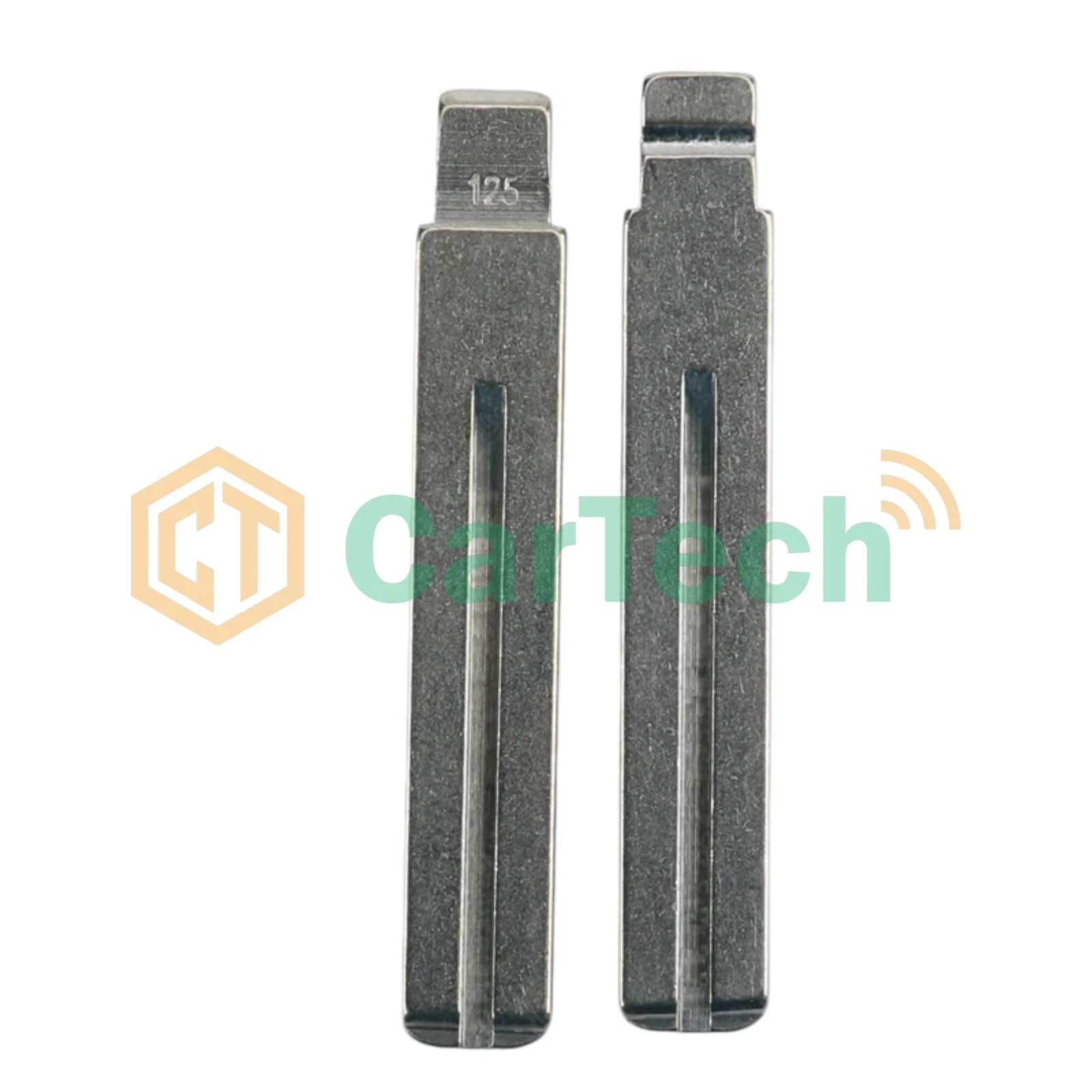 Cartech  125# OEM Style Uncut Blank Key Blade Replacement for Great Wall C30 Original Remote Key view 5
