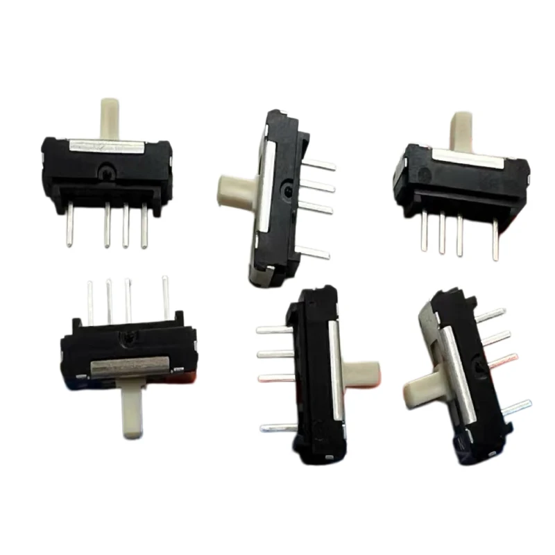 

1PCS/LOTS 100% imported Japanese ALPS SSSS919800 toggle switch 4-pin 3-speed vertical straight insertion sliding switch
