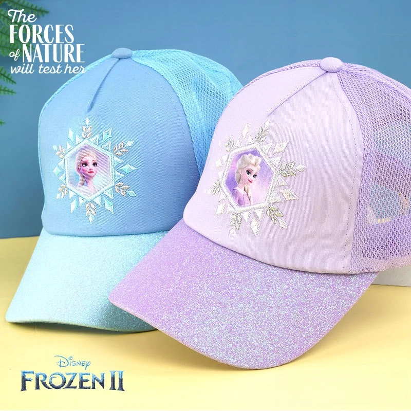 

Miniso Disney Children's Hat Spring and Summer Girl Princess Elsa Sun Protection Hat Sun Hat Girl Sun Hat Baseball Hat