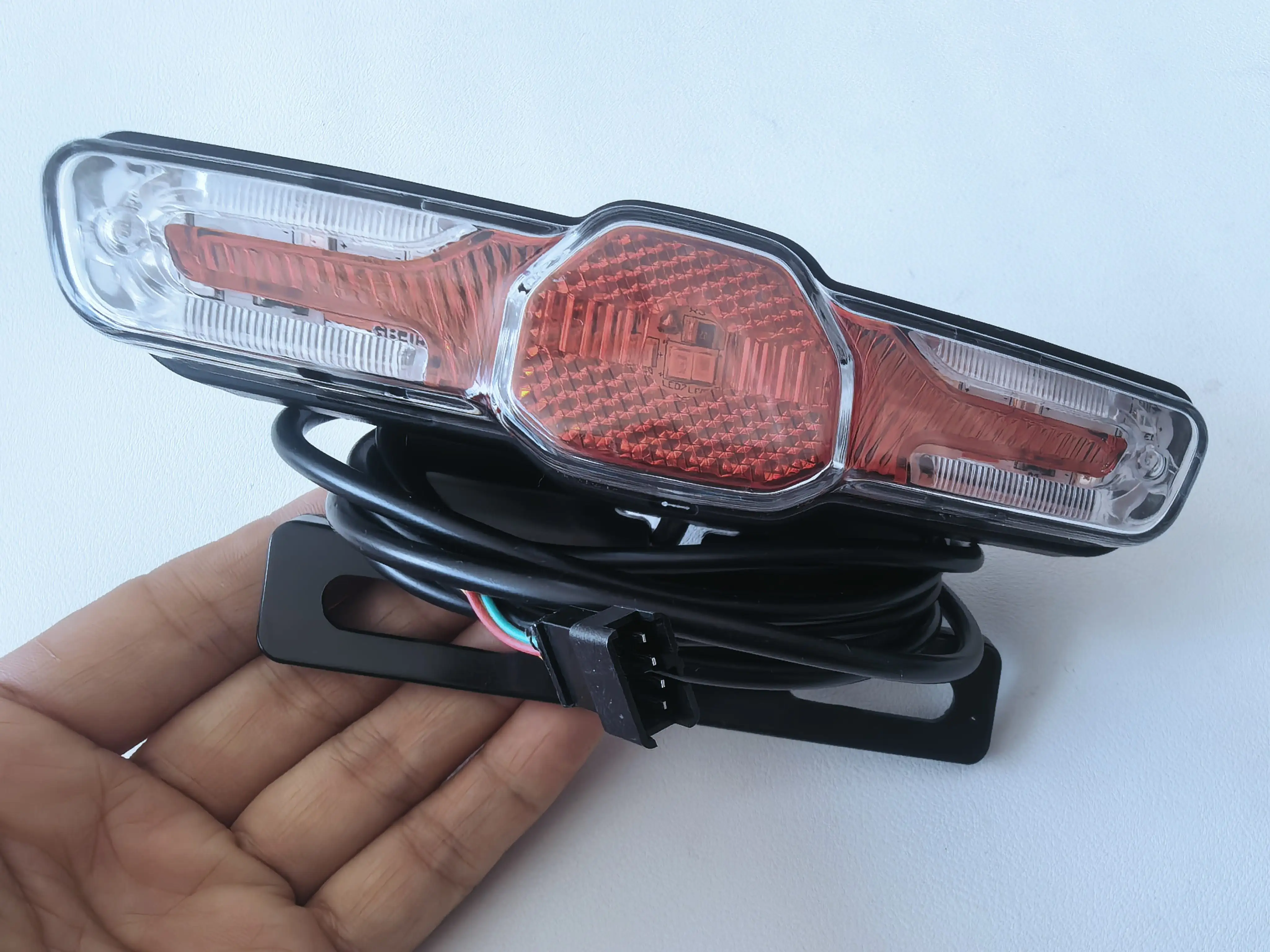 Rear Light E-Bike Taillight Headlight Front Light New Image for Engwe Ep-2Pro Fat Bike Electric Bicycle Parts Accessories