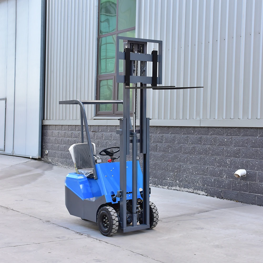 

Value Small Electric Forklift Lift Height 3m-8m Lithium Battery AC Motor Pallet Truck Stacker Forklift Strong