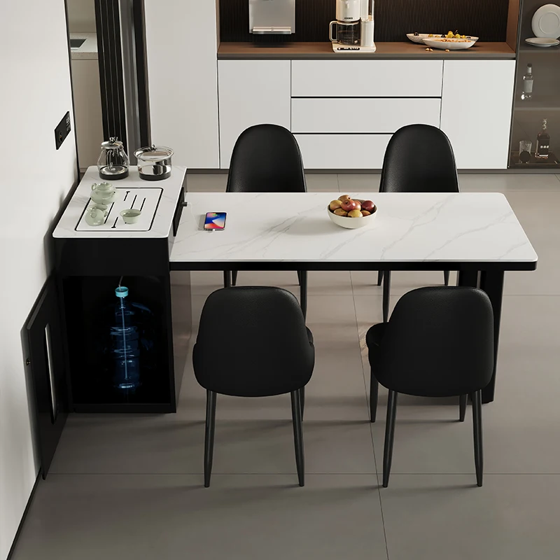 

Extendables Design Dining Tables Luxury Italian Nordic Restaurant Dining Tables Kitchen Salon Mesas De Comedor Home Furniture