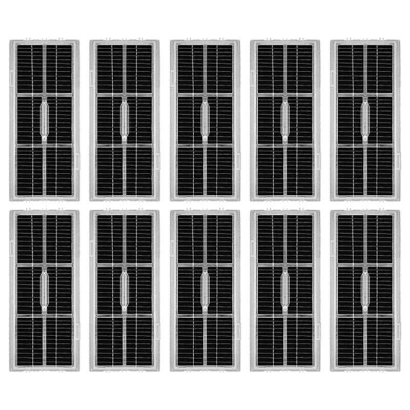 

10-компонентный HEPA-фильтр с активированным углем, черный пластик для Xiaomi Roborock S7 Maxv Ultra/T8plus G10 G10S G20