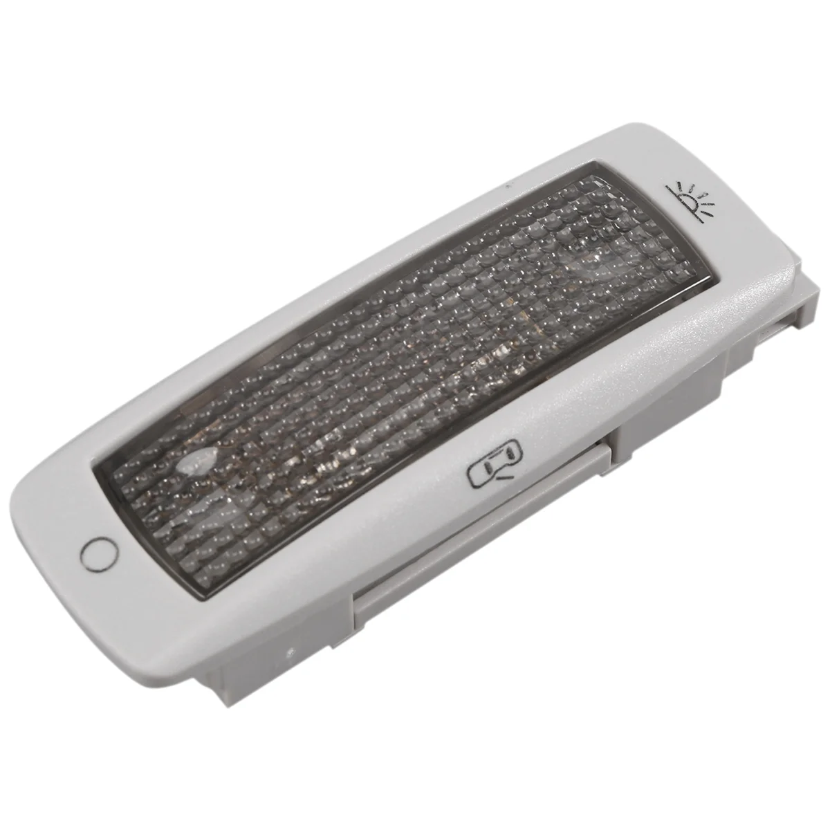 Luz de techo de mapa para después de leer, 3B0947291 B, para Volkswagen Golf, Passat, Tiguan, Caddy, Skoda, gris