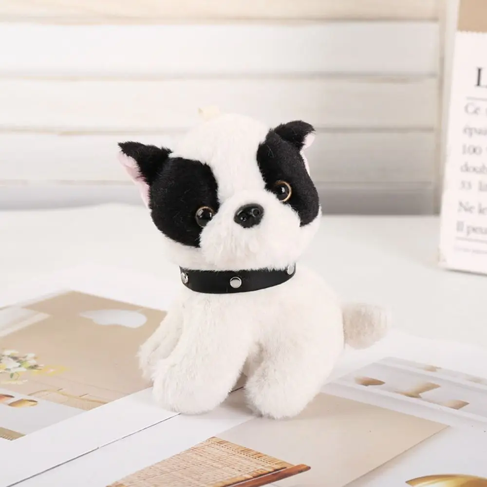 Funny Cute Cartoon Simulation Dog Keychain Small Pendant Simulation Dog Pendant 12cm Kawaii Style Animal Pendant Friend