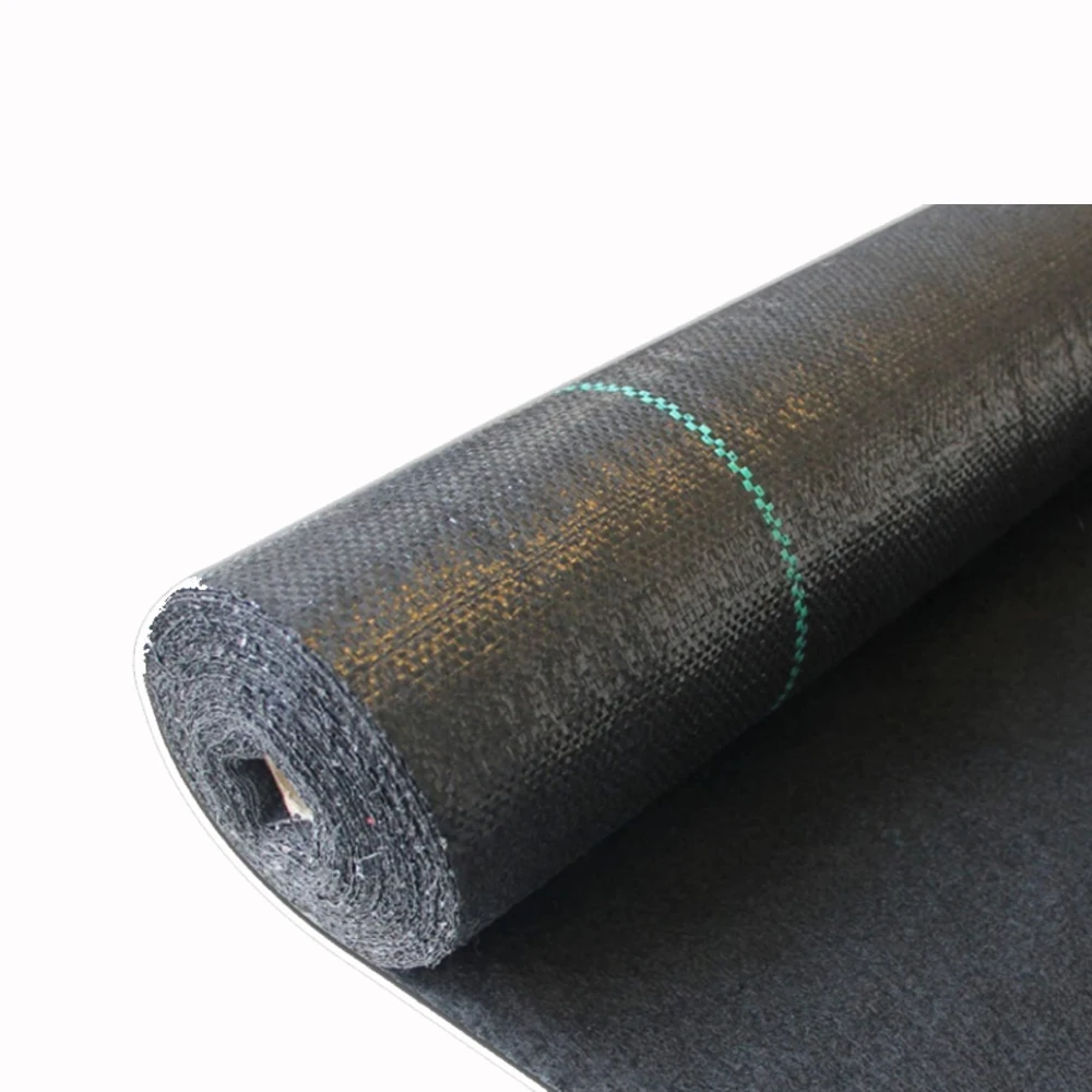 

Woven Landscape Fabric 5.8oz, 3FT*300FT Weed Fabric Barrier, Double Layer, Weed Control Fabric Ground Cover, Mat for Garden